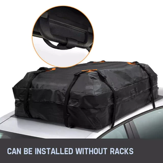 กระเป๋าหลังคา420D กันน้ำ รถ หลังคาบรรทุกสัมภาระ กระเป๋าเดินทาง Carrier Storage Bucket Travel 120*90*44CM Cargo bag