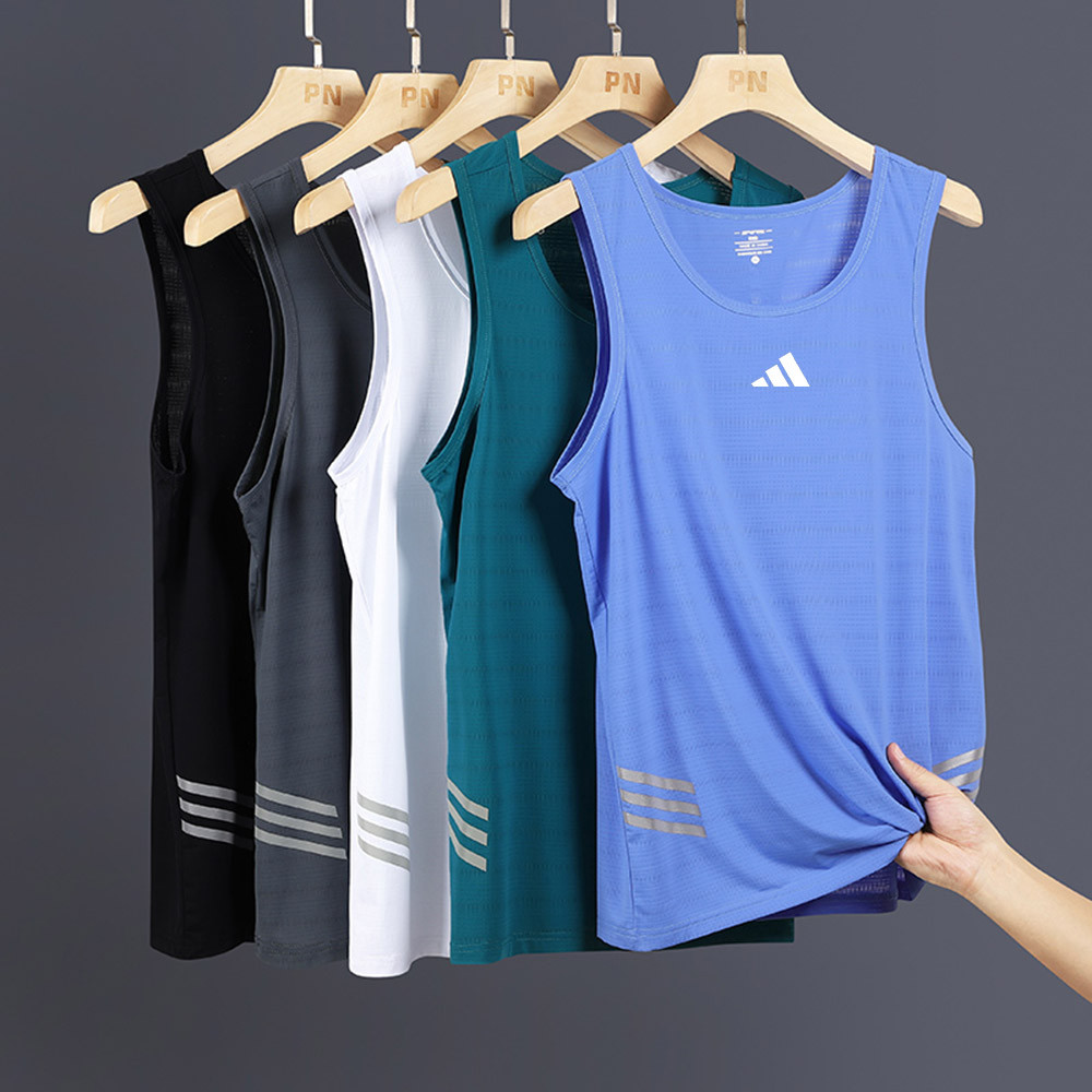 เสื้อบีเวิสต์สำหรับวิ่งและออกกำลังกายของผู้ชาย สไตล์-tank