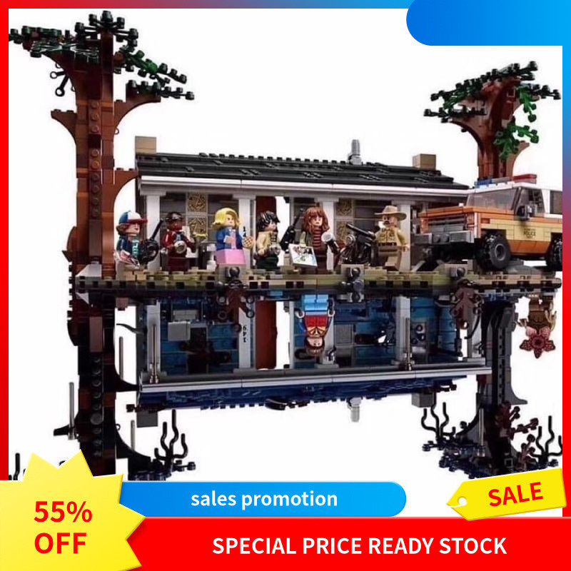 HOT DEALเข้ากันได้กับคนแปลกหน้า: ข้ามจักรวาล75810บล็อกตัวต่อการศึกษาสําหรับเด็ก Toy11538