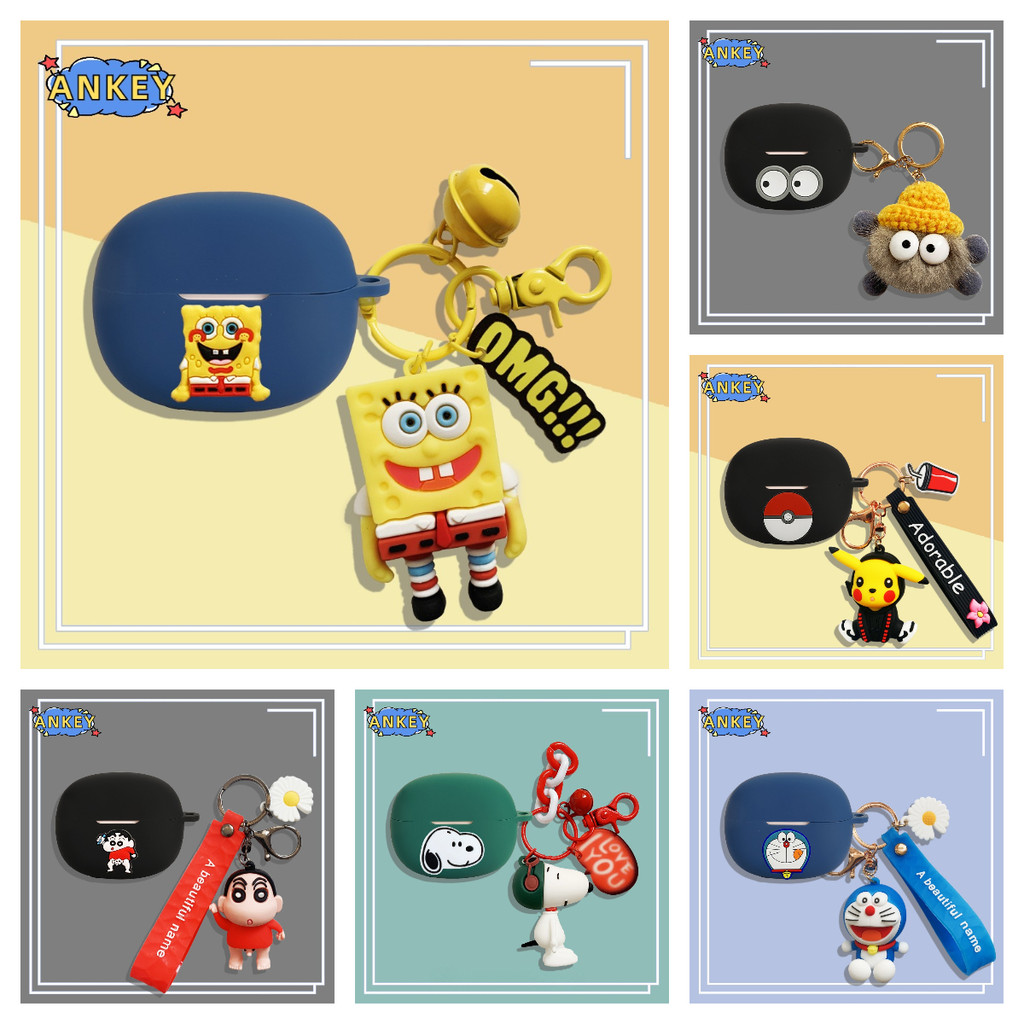 Case for Edifier X5 Pro Protective silicone Edifier X5 Pro（2025） Cute Cartoon Covers Bluetooth Earph