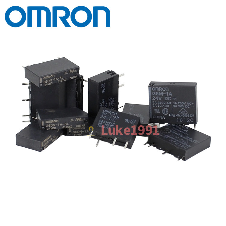 รีเลย์ Omron G6D-1A-ASI-DC24V DC12V G6M-1A G6DN-1A-SL ยี่ห้อใหม่