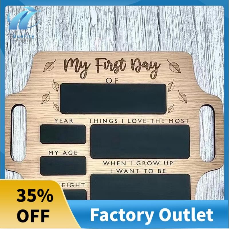 สุดยอดวันแรกของป้ายโรงเรียน-กระดานภาพหน่วยความจําแบบใช้ซ้ําได้พร้อมที่จับกลับไปโรงเรียนเริ่มต้นสถานร