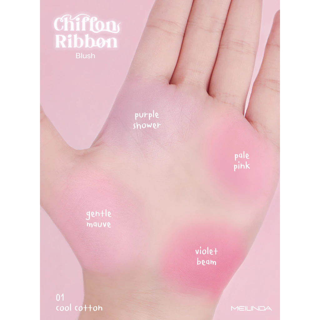 Meilinda Chiffon Ribbon Blush MC5102 thumbnail 5