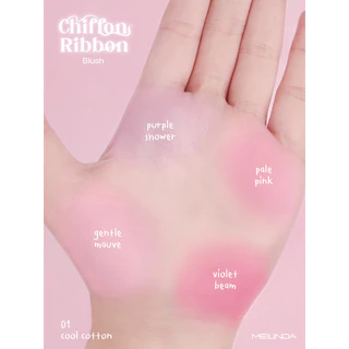 ♦️ของแท้·ส่งด่วน·ถูก♦️Meilinda Chiffon Ribbon Blush #MC5102 เมลินดา ชิฟฟ่อน ริบบ้อน บลัช x 1 ชิ้น dayse