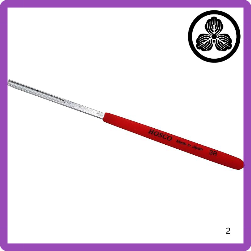 HOSCO Luthiers Tools Fret End Dressing File for Jumbo and Standard Fret Sizes