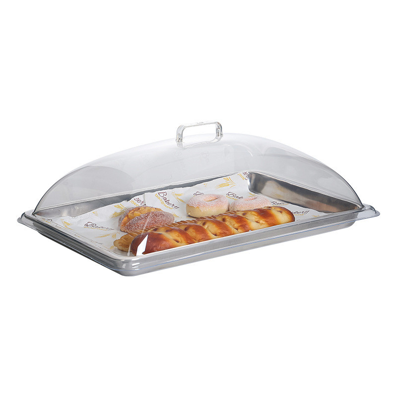 ฝาครอบอาหารใส ทรงกลม กันฝุ่น กันแมลง Food cover ฝาชีแบบใส ตกไม่แตก - รูปที่ 4