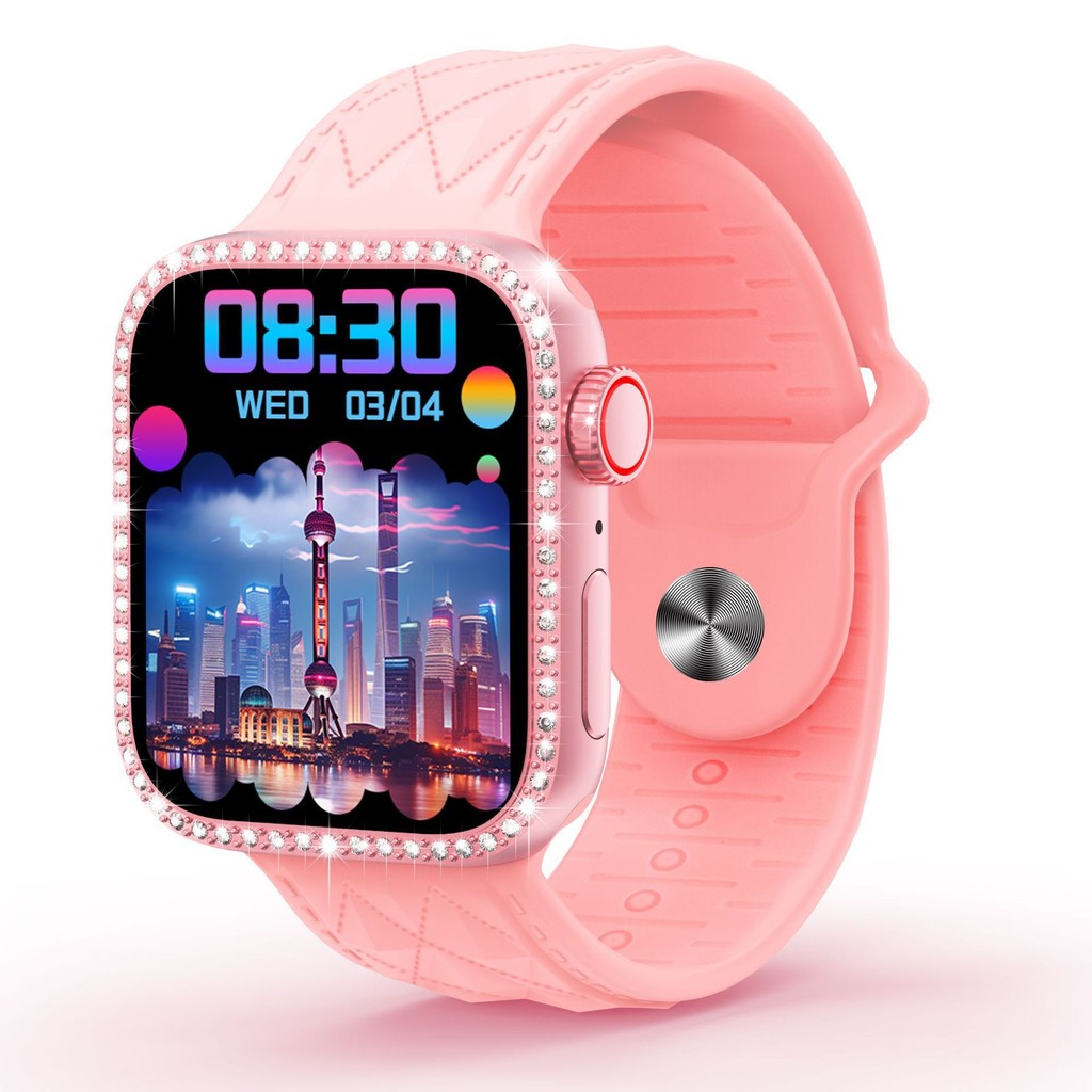 爆款A61 Pro智能手表蓝牙通话1.75inch精美满钻女士手表