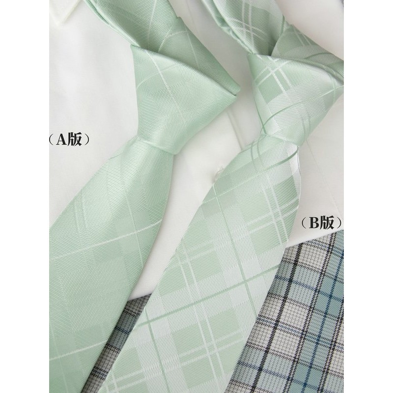 [Pantervilla] Underworld Green JK/DK Tie Original Japanese Style Preppy Style Uniform Shirt Bow Tie