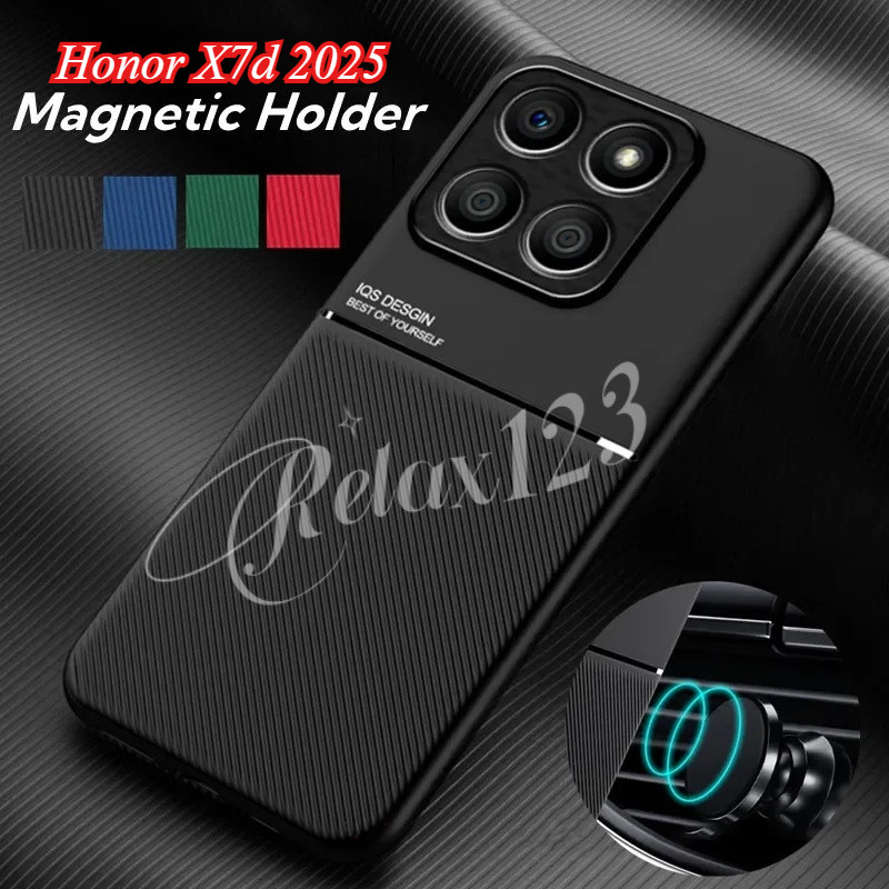 สําหรับ Honor X7d 5G 2025 Honor X7d HONOR X 7d x7d X7d X7 abc 4G 5G ปลอก 2025 หนังเคสโทรศัพท์แม่เหล็