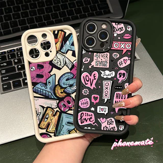 จัดส่งจากประเทศไทย ตัวอักษรสีสันสดใสทั่วหน้าจอ for OPPO A7 A5s A12 A11K F11 Pro A3s A12E