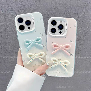 เคส For VIVO V70 V60 V50 V40 Lite V40E V30E V29E V27E S1 V30 Pro V29 V27 V25 5G V25E V23E V23 V20 V21E 4G Y200 Y100 X100 X90S X90 X80 Y78 Y27 Y36 S12 Macaron Gradient Color Three-dimensional Bow Shockproof Durable Large Frame Protection Phone Case YKC 88
