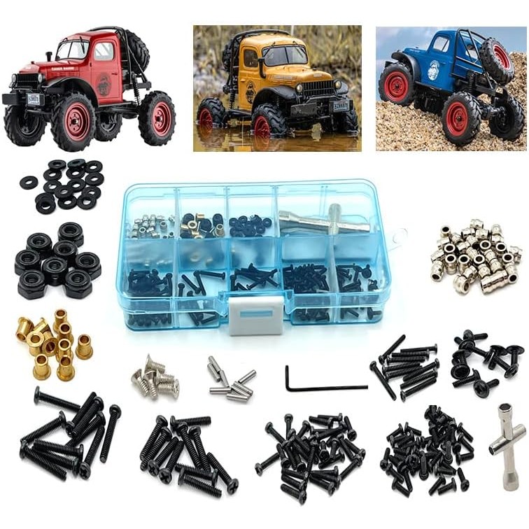 ชุดประแจสกรูสําหรับ FMS 1/24 FCX24 Power Wagon RTR E7BX