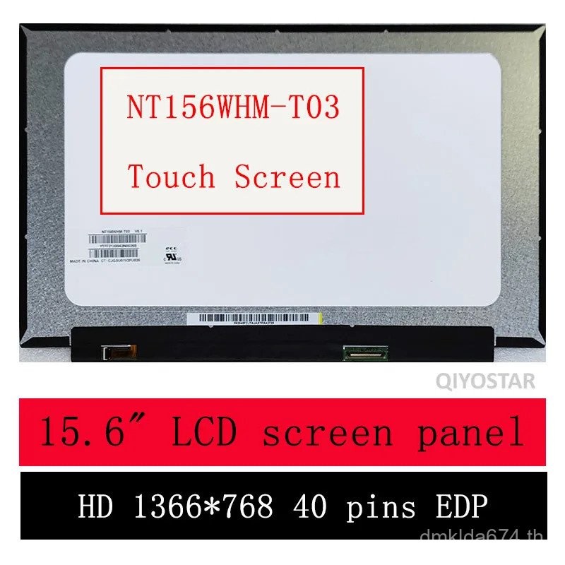 L78717-001 ใหม่จอแสดงผล LCD พร้อมสัมผัสสําหรับ HP 15-ef0023dx 15-ef1041nr NT156WHM-T03 v8.1 B156XTK0