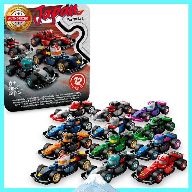 เลโก้ (LEGO) มินิฟิกเกอร์ F1(R) ของสะสมรถแข่ง ของเล่น ของขวัญวันเกิด บล็อก การศึกษา เด็กชาย เด็กหญิง