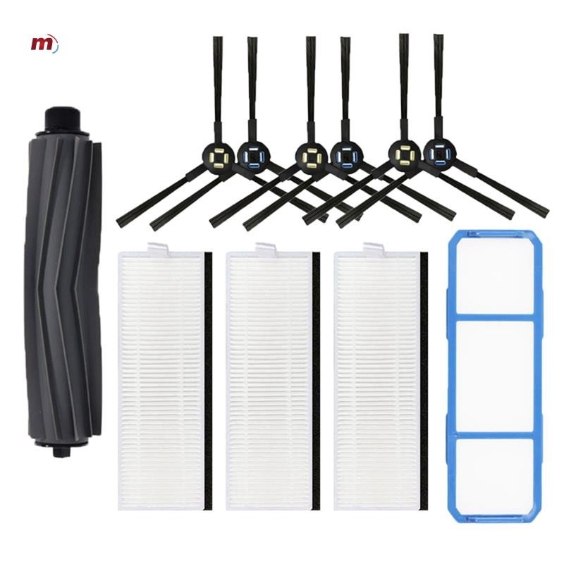 [nora_eugen.th]สําหรับ A7 A9S V8 V8S X750 X800 X785 V80 L100 SSR1 SSRA1 เครื่องดูดฝุ่นยางแปรงหลักตัว