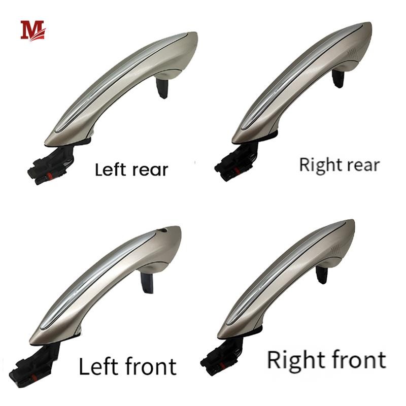 [elsa_margaret.th]มือจับประตูการเข้าถึงความสบายภายนอกรถยนต์สําหรับ 5 Series F18 GT F07 7 Series F02 