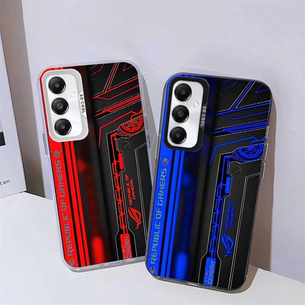 SAMSUNG เคสโทรศัพท์สําหรับSamsung Galaxy A17 A07 A16 A26 A36 A56 ฝาครอบหรูหราโลหะผิวMatte Cover A09-