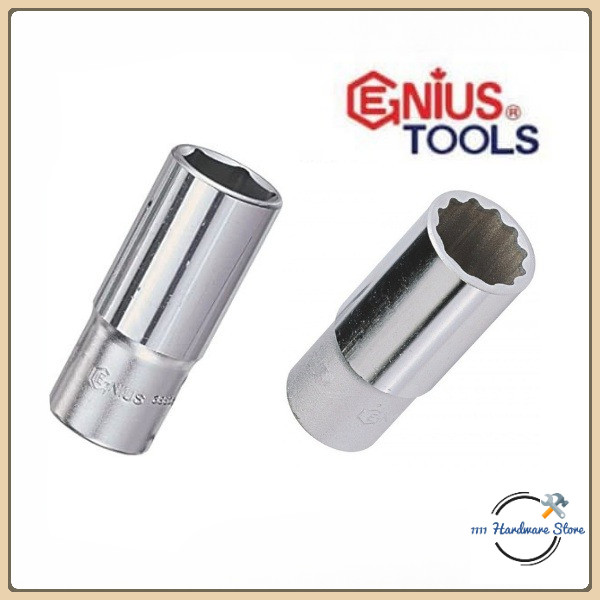 GENIUS DEEP HAND SOCKET ½" ดร. ( 6PT ) ( 12PT ) 8MM ~ 36MM PAGE 1/2
