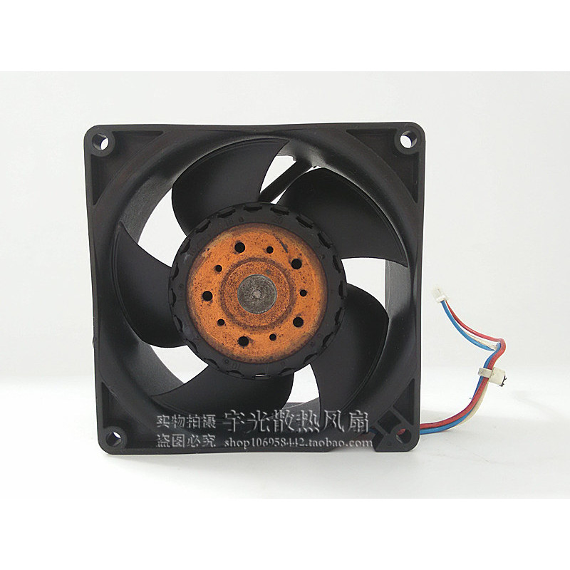 ต้นฉบับนําเข้าจากเยอรมัน PAPST พัดลม 9 ซม.9038 3212J/2N พัดลมเซิร์ฟเวอร์ 12V 7.6W
