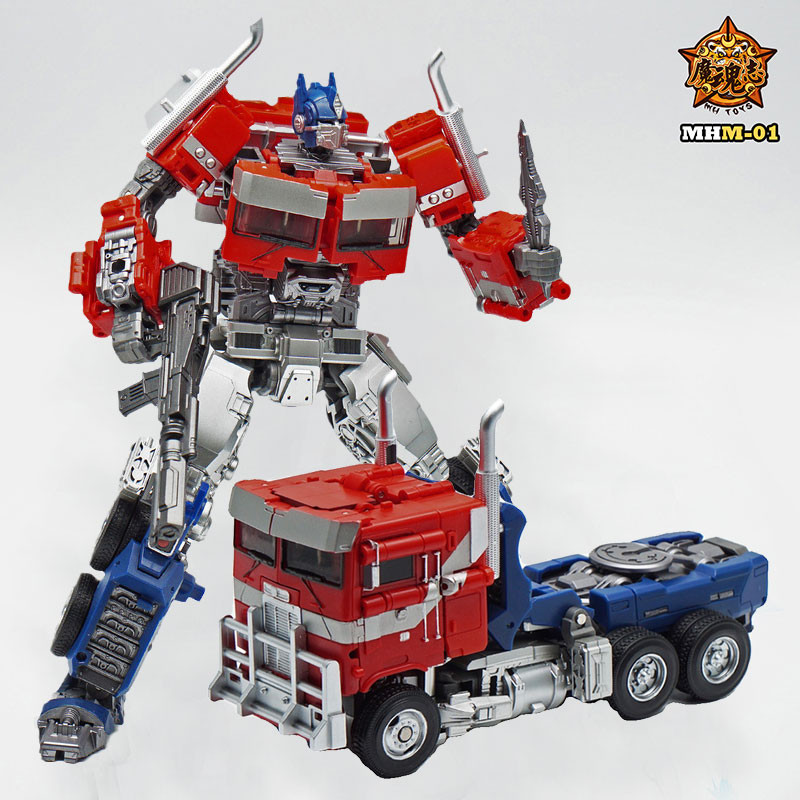 Monster MHM-01 Optimus King Kong คอลัมน์ภาพยนตร์ 7 ขยายเคลือบละเอียดรุ่นขาย Transformation ของเล่น A
