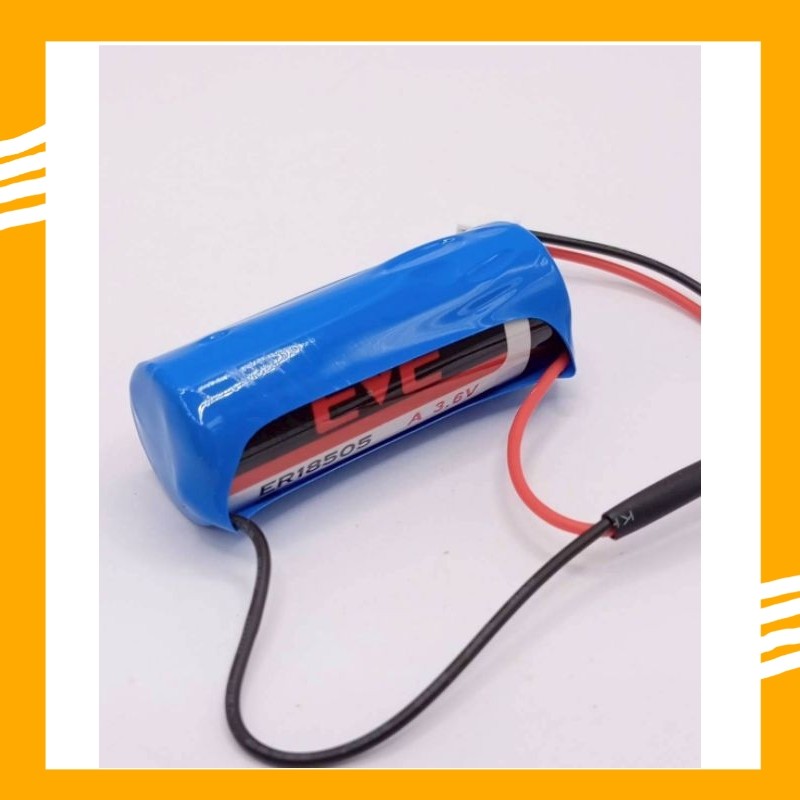 EVE ER18505 แจ็คขาว ER18505 A แบตเตอรี่ลิเธียม ยี่ห้อ EVE 3.6V 4.0Ah พร้อม ร้านในกทมส่งของทุกวัน