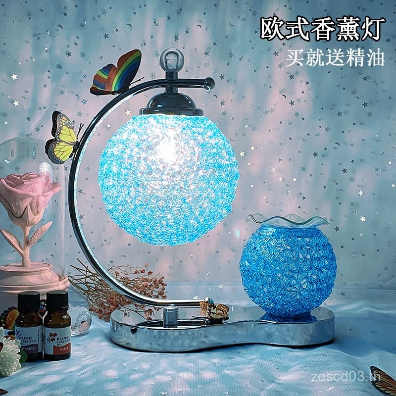 SG ร้อนน้ํามันหอมระเหยน้ํามันหอมระเหยโคมไฟ Soothing Sleep Aid ร้านเสริมสวย Club สุขภาพลาเวนเดอร์น้ํา