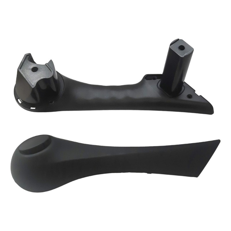 Doublebuy 1 คู่มือจับประตูด้านใน Grip อุปกรณ์เสริมยานยนต์ด้านหน้าด้านในที่จับสําหรับ Megane MK2 2002