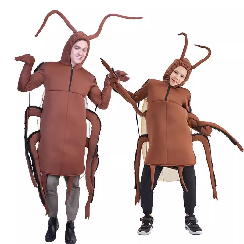เครื่องแต่งกายฮาโลวีนสไตล์ใหม่ สำหรับผู้ใหญ่และเด็ก แมลงสาบ.cosplay ตลก D2A2