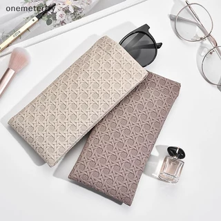 Onem 1 ชิ้น กระเป๋าใส่แว่นตากันแด้งานPU กันน้ํา ขนาดพกพาสำหรับแว่นตา