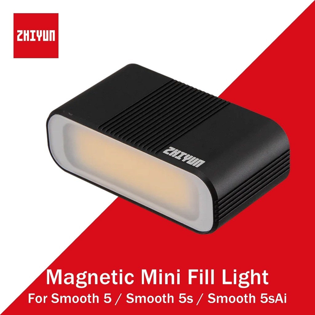 Zhiyun EX1F02 แม่เหล็ก Mini LED เติมแสงสําหรับ Smooth 5/เรียบ 5s/เรียบ 5sAi มือถือสมาร์ทโฟนอุปกรณ์เส