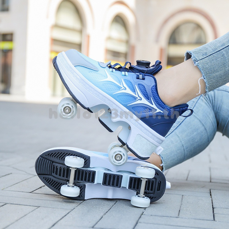 รองเท้าโรลเลอร์สเก็ตอัตโนมัติสี่ล้อ คุณภาพสูง เหมาะสำหรับเด็ก N3OC NLB2