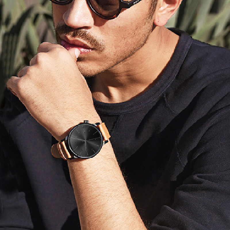 [Luo Yonghao แนะนํา] KOMONO นาฬิกาผู้ชายผู้หญิง Street Wear Niche นาฬิกาข้อมือเบลเยียมผู้ชายแฟชั่นนา