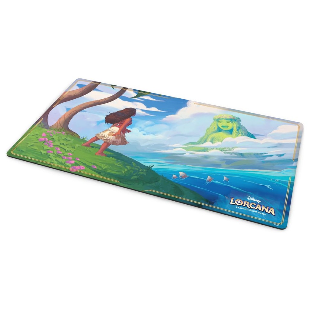 Takara Tomy Disney Lorcana TCG Japanese Version Official Playmat "HOW FAR I'LL GO"