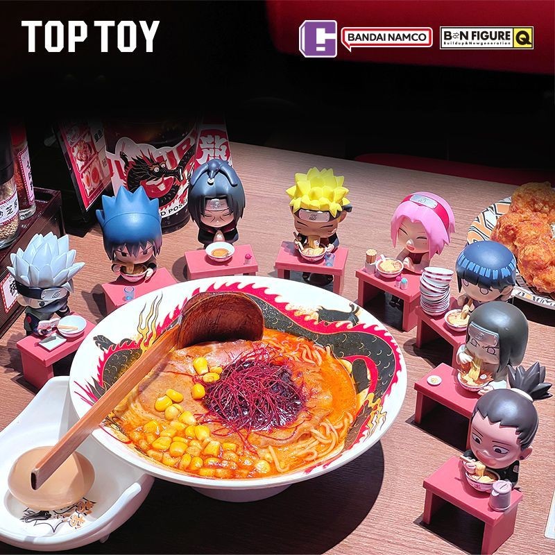 TOPTOY Naruto Shippuden Ramen Theme Mystery Box ของเล่นของขวัญวันเกิด