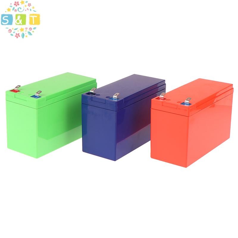 [S&T] 12V 7Ah Battery Case Fit 18650 Cells Empty Box 3*7 Holder 3S25A Nickel Strip Storage Box for D