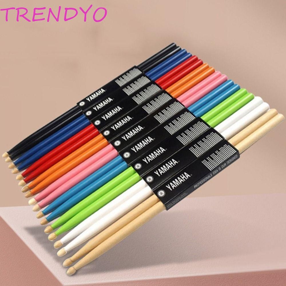 TRENDYO Drum Sticks, ไม้กลอง 5A/7A, อุปกรณ์เครื่องดนตรี Teardrop Head Classic Professional 5A/7A Dru