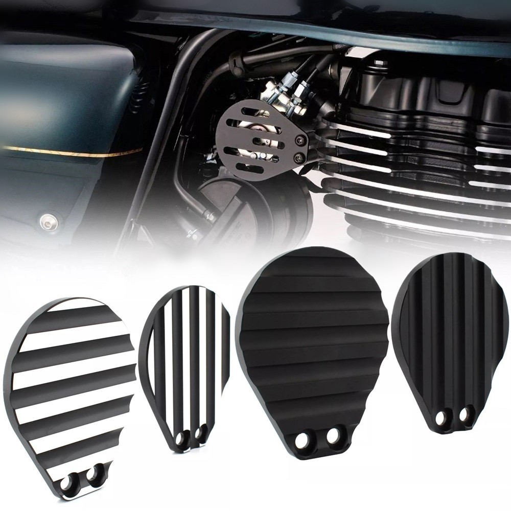 รถจักรยานยนต์คันเร่งวาล์วฝาครอบคาร์บูเรเตอร์ Guard ฝาปิดสําหรับฮอนด้า GB350 GB350S CB350 CB350S GB35