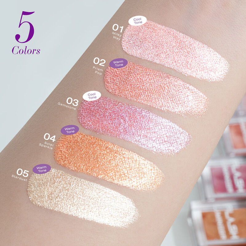 Cute Press Flash Luminizer 2ml คิวท์เพรส ออลอินวัน ลิควิดไฮไลท์. - รูปที่ 7