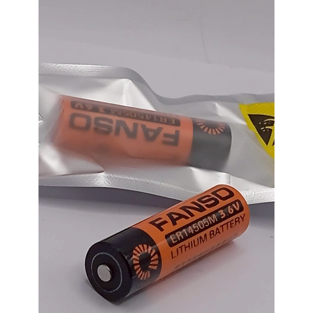 งานแท้ ER14505 FANSO ER14505M 3.6V LITHIUM BATTERY แบตเตอรี่สินค้าถ่ายจากงานจริงของทางร้าน แท้จากโรง