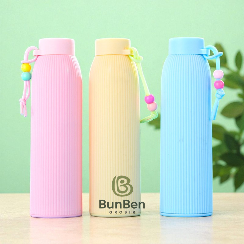 500ML MACAROON แก้วขวด MACAROON แก้วขวด/SILICONE แก้วขวด/ที่ไม่ซ้ํากัน SOUVENIR