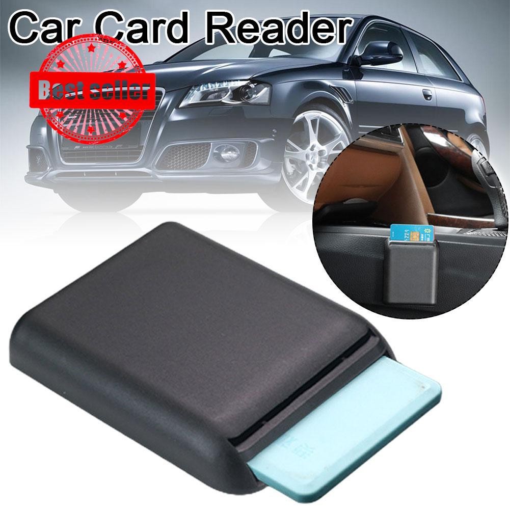 Car Card Reader Storage Card Holder Seat Gap Storage Crevice Box Organizer Bag Card Universal U2o6