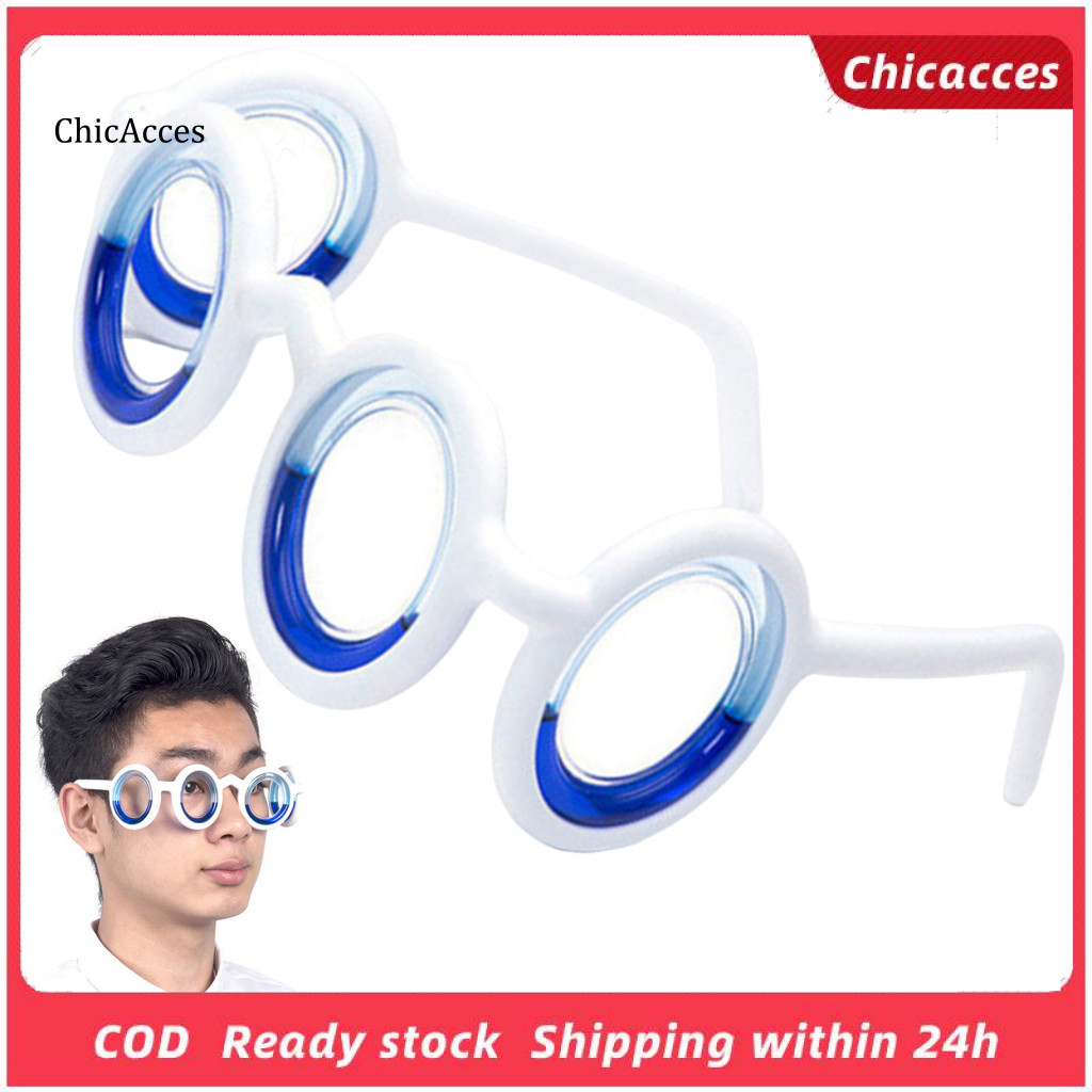<ChicAcces> แว่นตา Anti-nausea น้ําหนักเบา Anti-motion Sickness แว่นตาสําหรับรถยนต์ Air Sea Relief ส