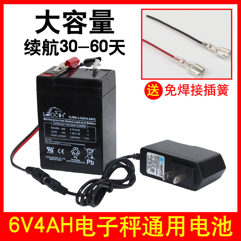 Rich Battery Electronic Scale Battery 6v4ah Battery 6V Electronic Scale Dedicated Stroller Toy Elect