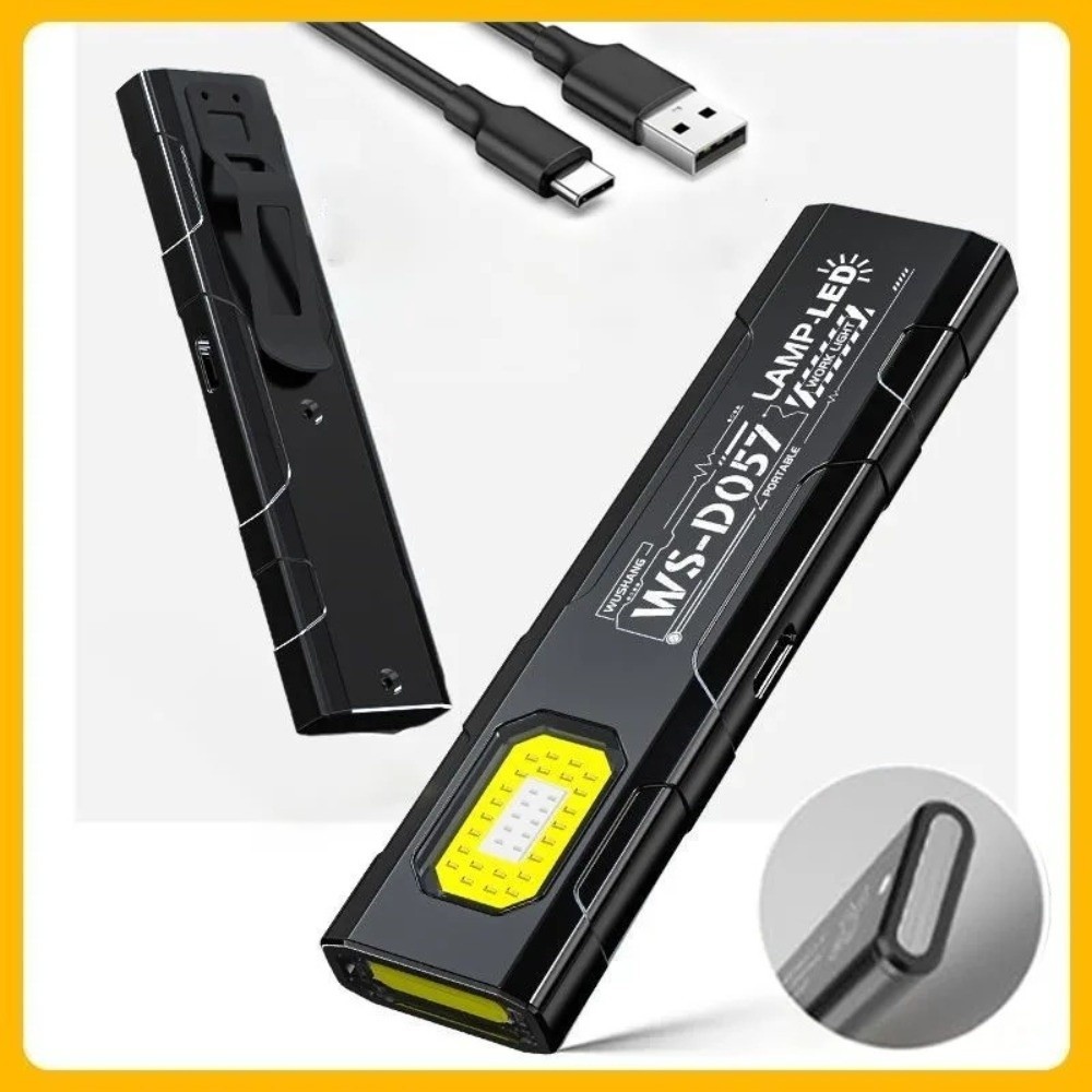 ไฟฉายพวงกุญแจ ELDGEAN LED ขนาดเล็ก พกพาได้ง่าย มีแม่เหล็กและชาร์จผ่านUSB ให้แสงสว่างสูงสำหรับใช้ทุกวัน - รูปที่ 2