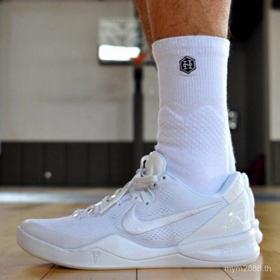 Hot Shoes Early ik Fast Kobe 8 Protro Halo Basketball รองเท้าอินเทรนด์ Kobe 8 White Dragon ZK8 FJ936