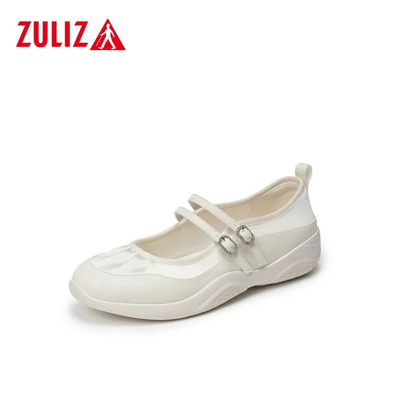 ZULIZ NO SLIP รองเท้าแมรี่เจน 25227001D Slip on รองเท้าเพื่อสุขภาพ