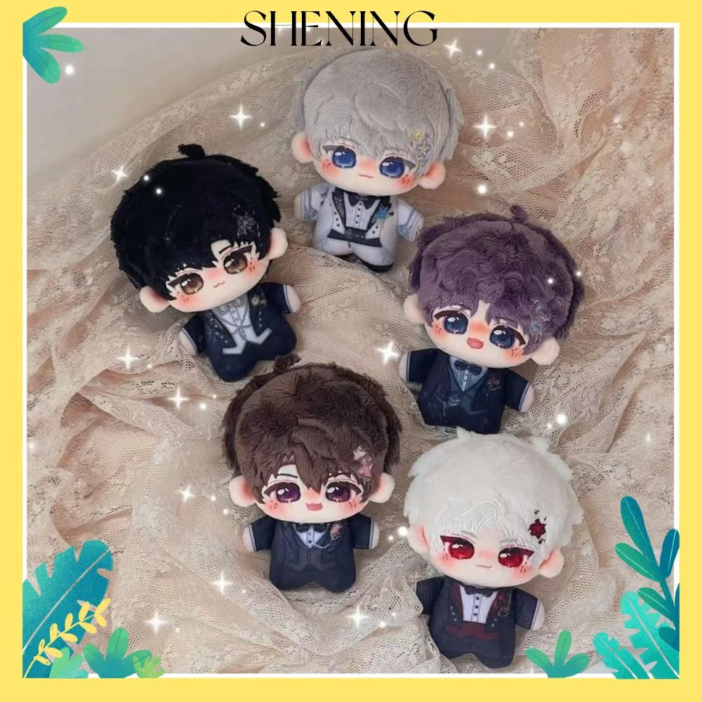 SHENING รักและตุ๊กตา Deepspace, ชุดแต่งงาน Xavier Caleb Sylus ตุ๊กตาตุ๊กตา, Zayne 10 ซม.รูปการ์ตูนตุ