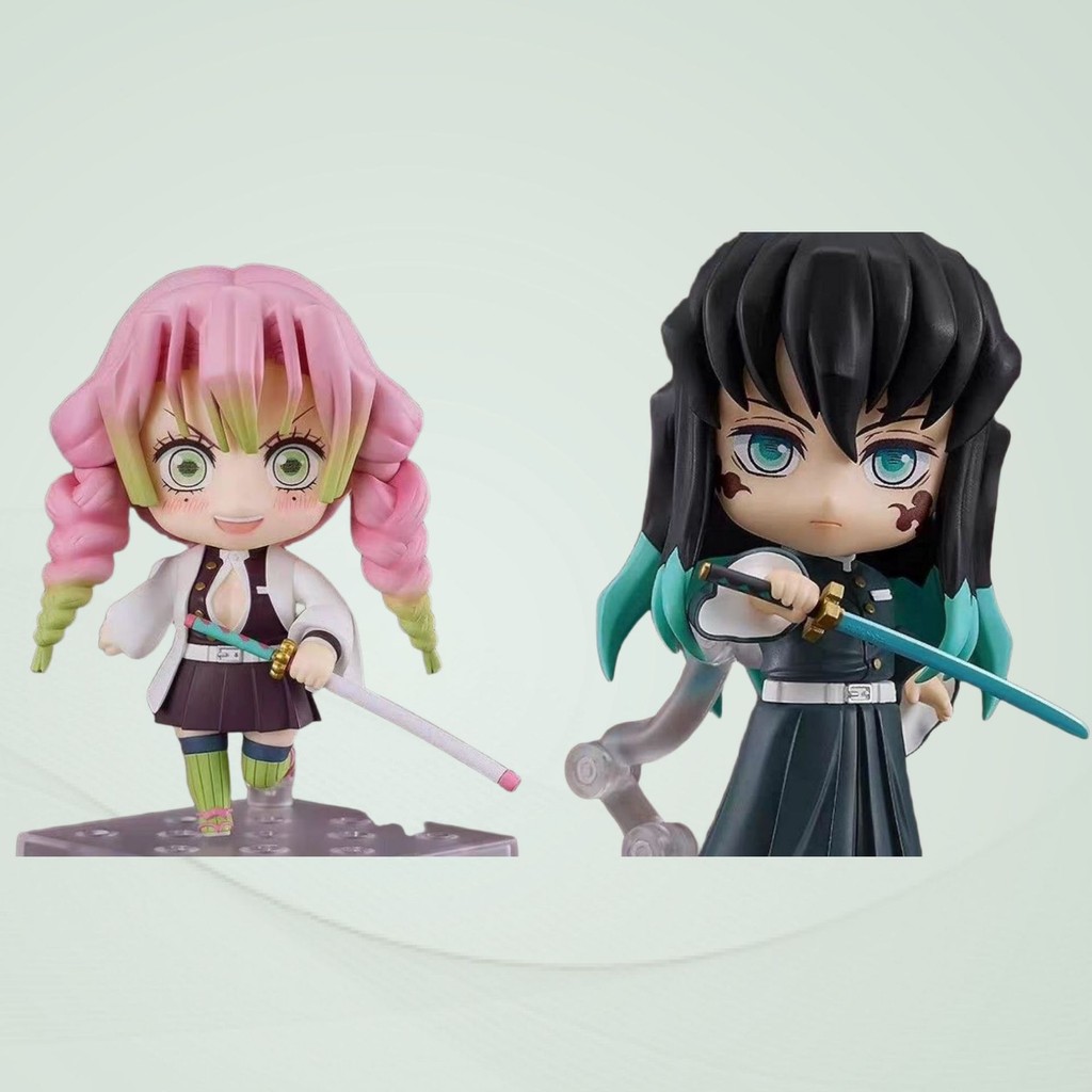 รุ่น Q Nendoroid Demon Slayer Mili Love คอลัมน์รูปเครื่องประดับ Tokito Muichiro Kasumi คอลัมน์อะนิเม