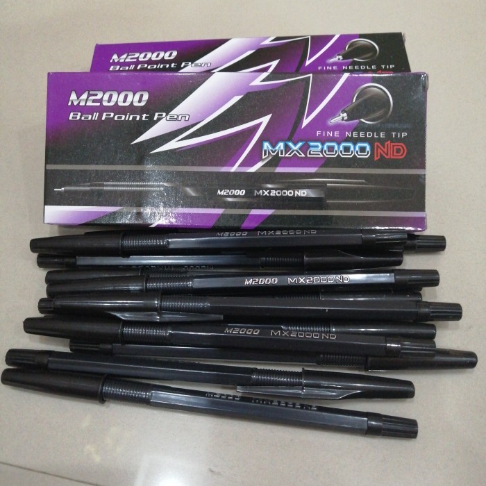 M2000 PEN COTENTS 12 ชิ้น / MX2000 ND BALLPIN (12 ชิ้น)