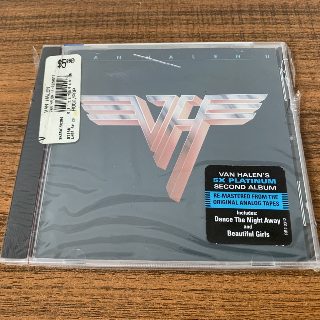 (ใหม่เอี่ยม )海 Van Halen Van Halen II huang